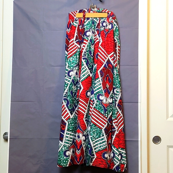 Full circle ethnic print maxi skirt - Picture 4 of 9
